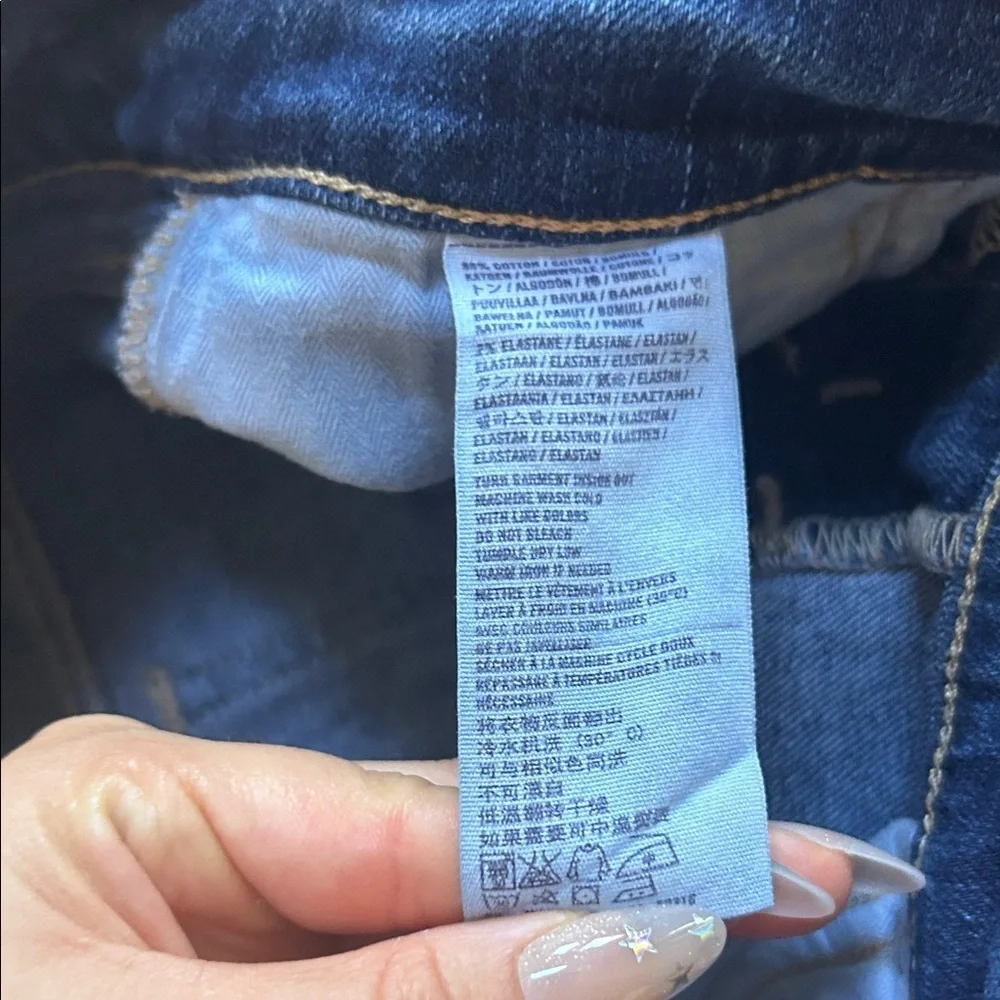 Abercrombie & Fitch Kids Indigo Denim Shorts